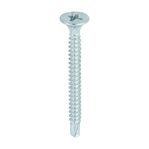 Self Drill Drywall Screw PH2, Phillips, Fine Thread, 3.5 x 38mm - Zinc (Box of 1000)