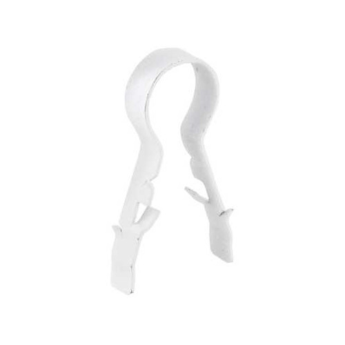 Linian Fire Clip, Double, 6-8mm, White (Pack of 100)