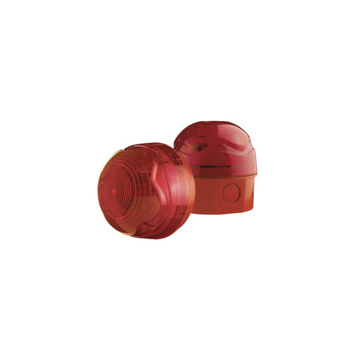 Flashdome LED Beacon, Red Lens