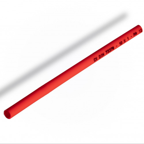 Air Sampling Pipe, 25mm, Red, 3m