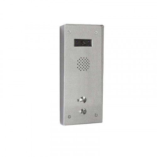Bell System 1 Button Vandal Resistant Surface Video Panel