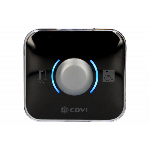 CDVI Stylish exit device with black or white covers
