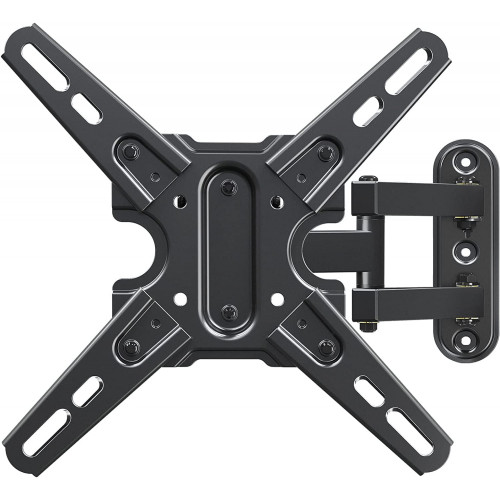 Short Arm Wall Mount Bracket with Swivel & Tilt, 13" - 40"