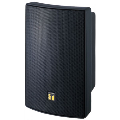 TOA 30W Cabinet Speaker, 2-Way Bass Reflex, Black with Bracket, 100V Line / 8 O
