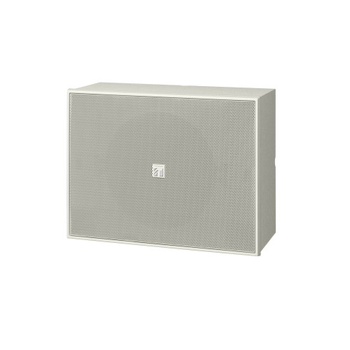 TOA 6W Wooden Cabinet Speaker, White, BS5839-8/EN54-25