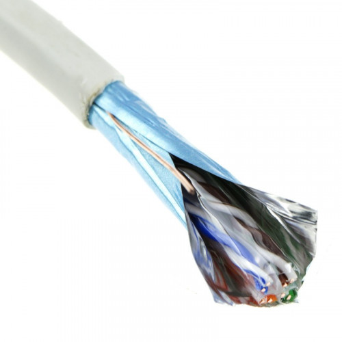 CAT6 F/UTP Networking Cable, Foiled, Pure Copper, Grey, 305m