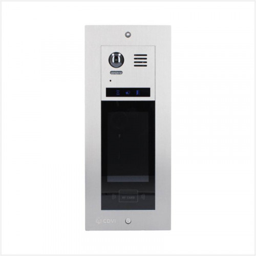 CDVI 2EASY 2-Wire touchscreen video door station, flush mount