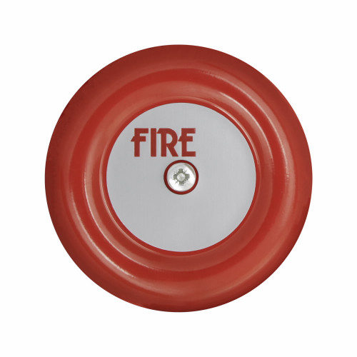 Fulleon 24V DC 6" CF Motorised Centrifugal Fire Alarm Bell, Red