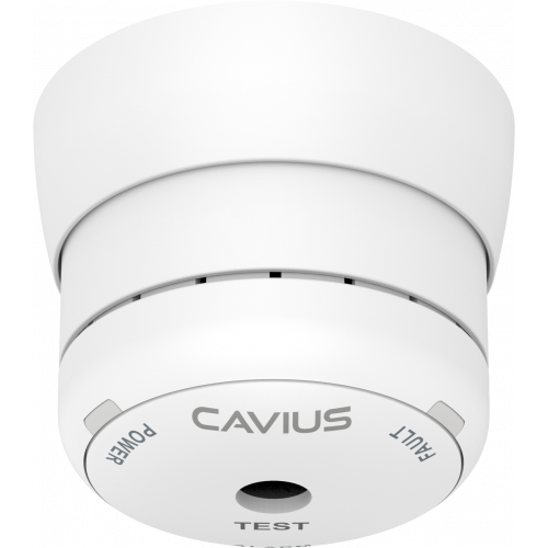 Cavius Carbon Monoxide (CO) Alarm, 10 Yr Battery Powered, 40mm