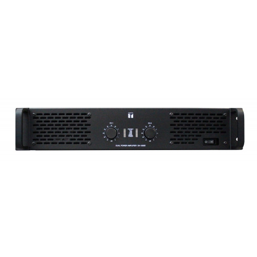 TOA DA-Series 2500W Digital Dual Power Amplifier, 2 Channel, 4 O, 2U