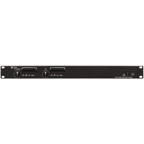 TOA DA-Series 500W Digital Amplifier, 2 Channel, 4 O