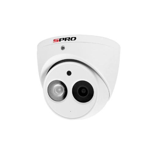 SPRO 2MP 4 in 1 Turret Camera, 2.8mm, 30m IR, Built-in Mic, IP67, White