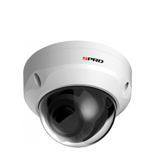 SPRO 5MP 4 in 1 Dome Camera, 2.8mm, 30m IR, Vandal Resistant, IP67, White