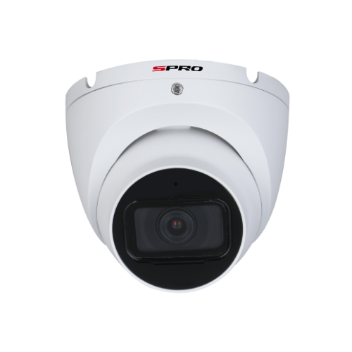 SPRO 5MP Turret Camera, 2.8mm, Color Night 2.0, AOC, IR, 4 in 1, Built-in Mic, White