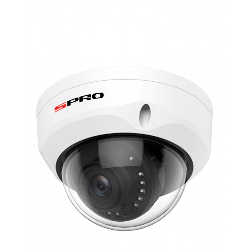 SPRO 4MP Dome Camera, 2.8MM, WDR-ICR, 30M IR, IP66, White