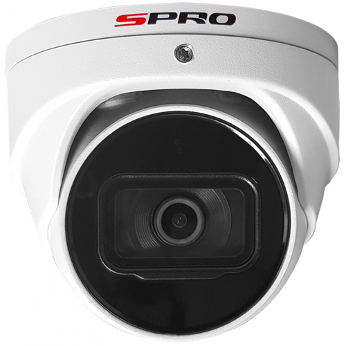 SPRO 4MP Dome Camera, 2.8mm, 30m IR, IP67, White