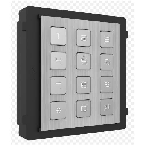 Hikvision keypad module, Stainless Steel
