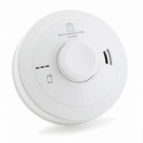 Multi-Sensor - Heat & CO with Audio/Smart Link & 10yr+ Lithium cells