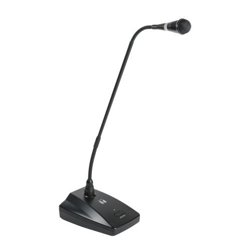 TOA Gooseneck Microphone, with Desktop Stand, On/Off Switch, LED Indicator