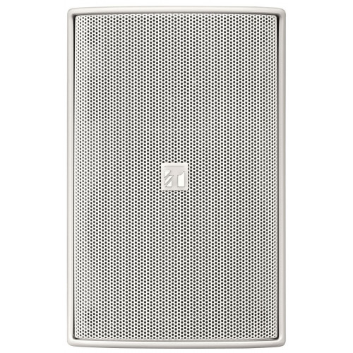 TOA 30W Wide Dispersion Cabinet Speaker, White, 8 O