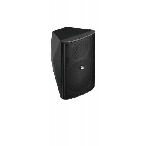 TOA 30W Wide Dispersion Cabinet Speaker, Black, Weather Resistant, EN54-24