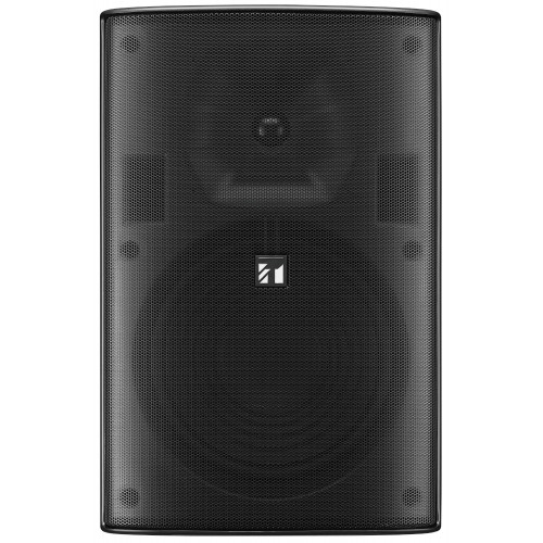 TOA 60W Wide Dispersion Cabinet Speaker, Black, Weather Resistant, EN54-24