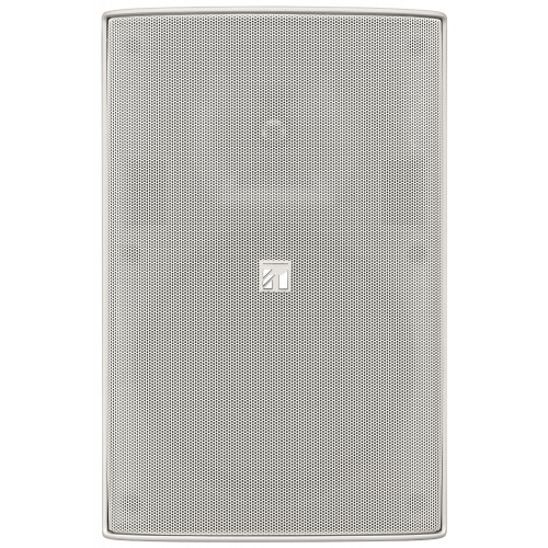 TOA 60W Wide Dispersion Cabinet Speaker, White, Weather Resistant, EN54-24