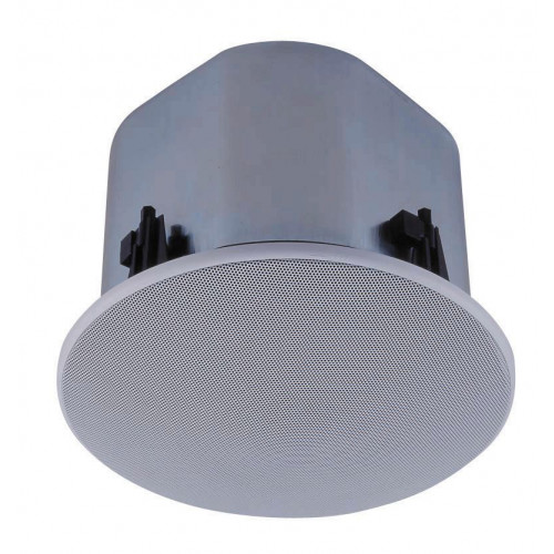 TOA 60W Wide Dispersion Ceiling Speaker, 2-Way with Back Can, 100V Line / 8 O