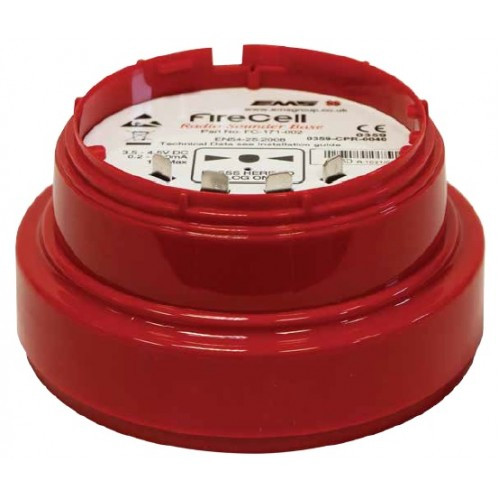 FireCell Audio/Visual Device Base, Red