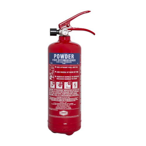 Fire Extinguisher 2Kg Powder - Jewel Fire Group