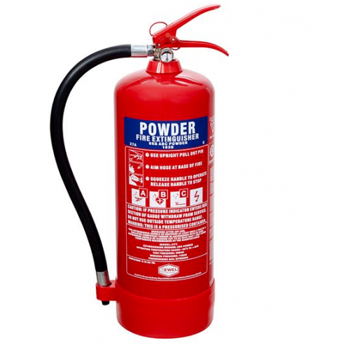 Fire Extinguisher 6Kg Powder - Jewel Fire Group