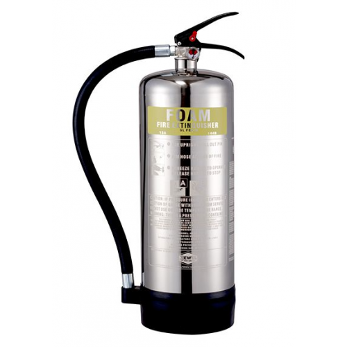 Fire Extinguisher 6L Foam, Stainless Steel - Jewel Fire Group