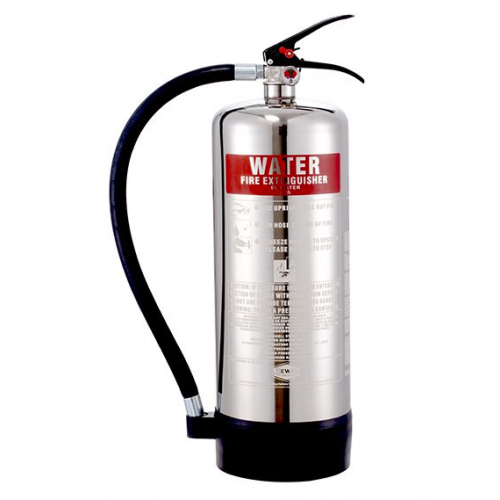 Fire Extinguisher 6L Water, Stainless Steel - Jewel Fire Group