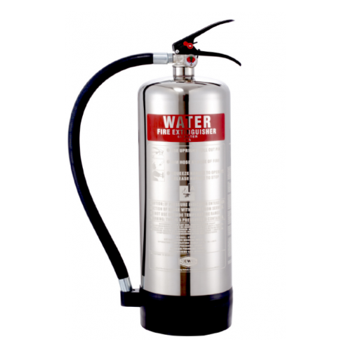 Fire Extinguisher 9L Water, Stainless Steel - Jewel Fire Group