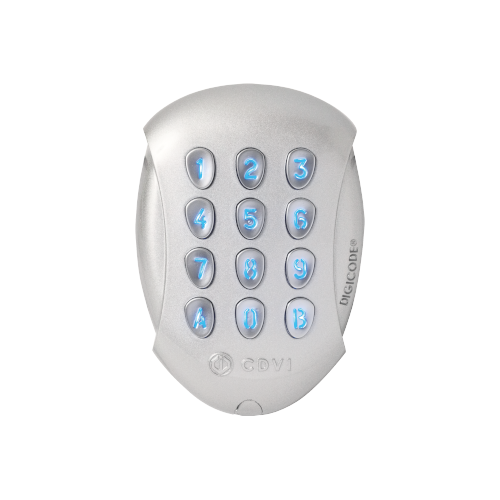 CDVI, Stylish backlit keypad with Bluetooth option