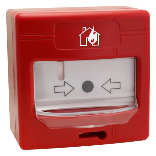 GFE Conventional Manual Call Point, Red incl. Cover