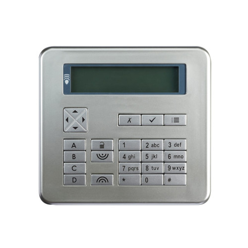 Eaton Flush Wired Keypad, Polished Chrome