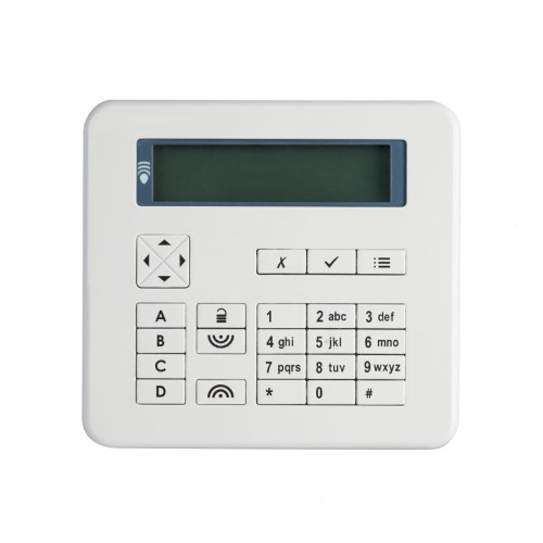 Eaton Flush Wired Keypad, Bright White