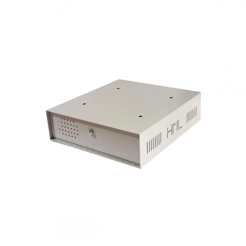 DVR Lockable Enclosure, Small, Internal Dimensions 354(d) x 400(w) x 91(h) mm