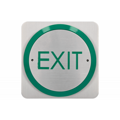 CDVI All-active "EXIT" exit button, flush mount