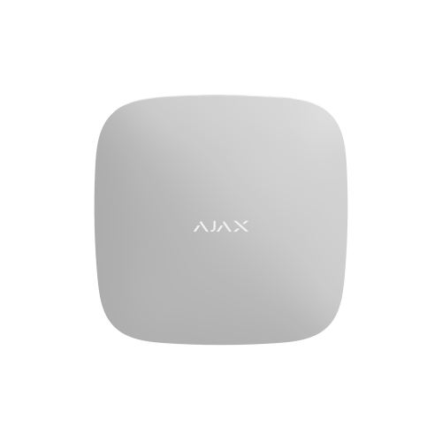 Ajax REX Radio Signal Range Extender Support Photo Verification, White