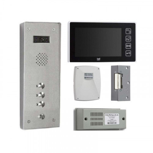 Bell System 4 Button Tabellet Surface Video Entry Kit