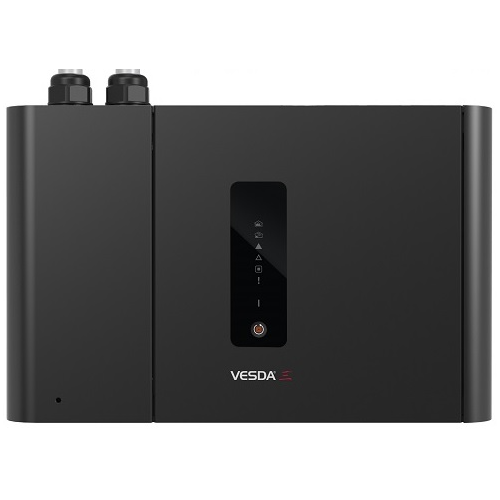 VESDA-E VEP with LEDs, 4 Pipe, Black