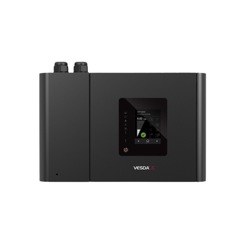 VESDA-E VEP with 3.5” Display, 4 Pipe, Black