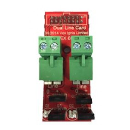 Lexicomm 2 Line Expansion Card (max. 4 per unit)