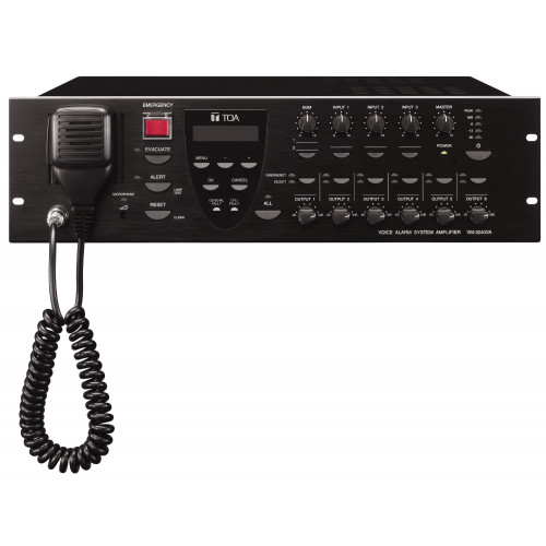 TOA VM-3000 Series Voice Alarm System Amplifier, 240W