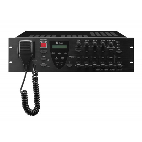TOA VM-3000 Series Voice Alarm System Amplifier, 360W