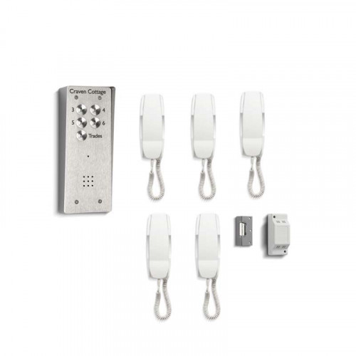 Bell System 5 Button Vandal Resistant Surface Door Entry Kit
