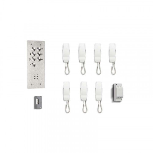 Bell System 7 Button Vandal Resistant Flush Door Entry Kit