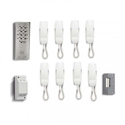 Bell System 8 Button Vandal Resistant Surface Door Entry Kit